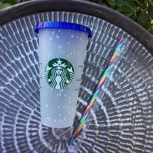 🎉 Starbucks confetti color changing reusable cup